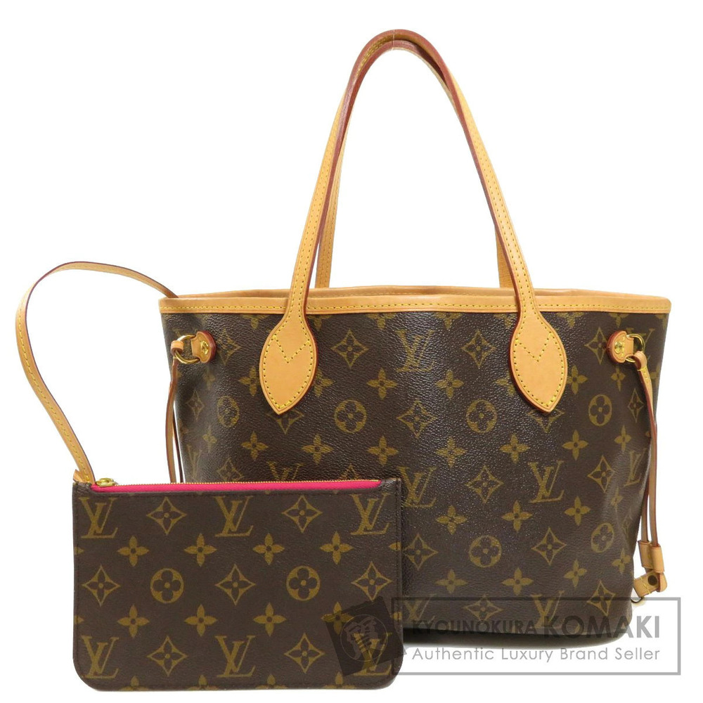 Louis Vuitton Neverfull Tote Bag Monogram Canvas Brown
